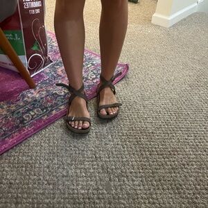 Wrap ankle Birkenstocks not worn twice